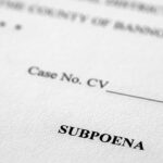 SEC Subpoena process